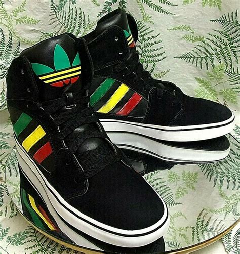 high top adidas skate shoes.